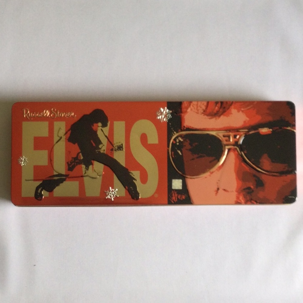 ELVIS Russel Stover’s Chocolates Christmas Tin
